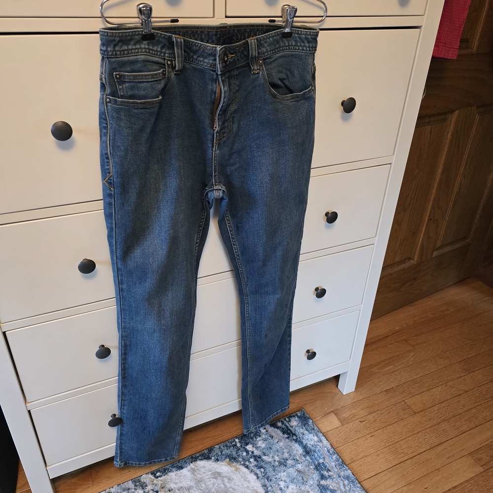 Prana Blue Straight Leg Jeans 30/32